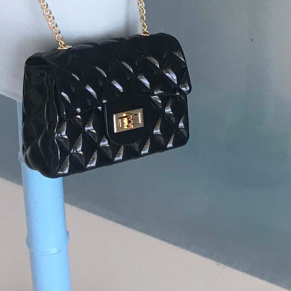 Black crossbody/shoulder bag - Small - Picture 5 of 8